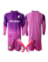 Aston Villa Brankářské Alternativní dres pro děti 2025-26 Dlouhý Rukáv (+ trenýrky)